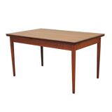 Table en palissandre, design danois, années 1970, production : Danemark