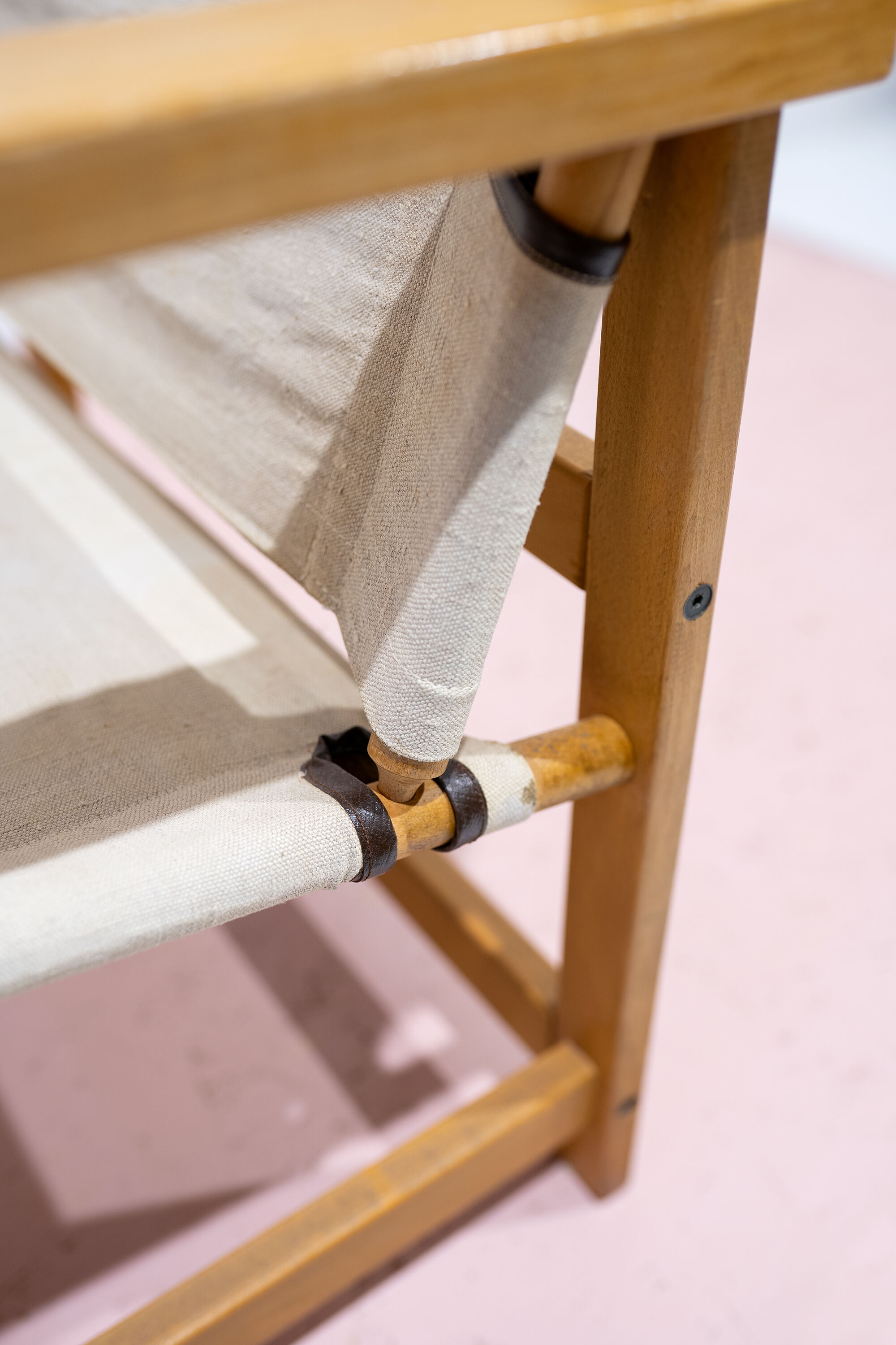 Danish safari chair by Hyllinge Møbler