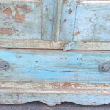 Wardrobe two doors and a green/blue drawer