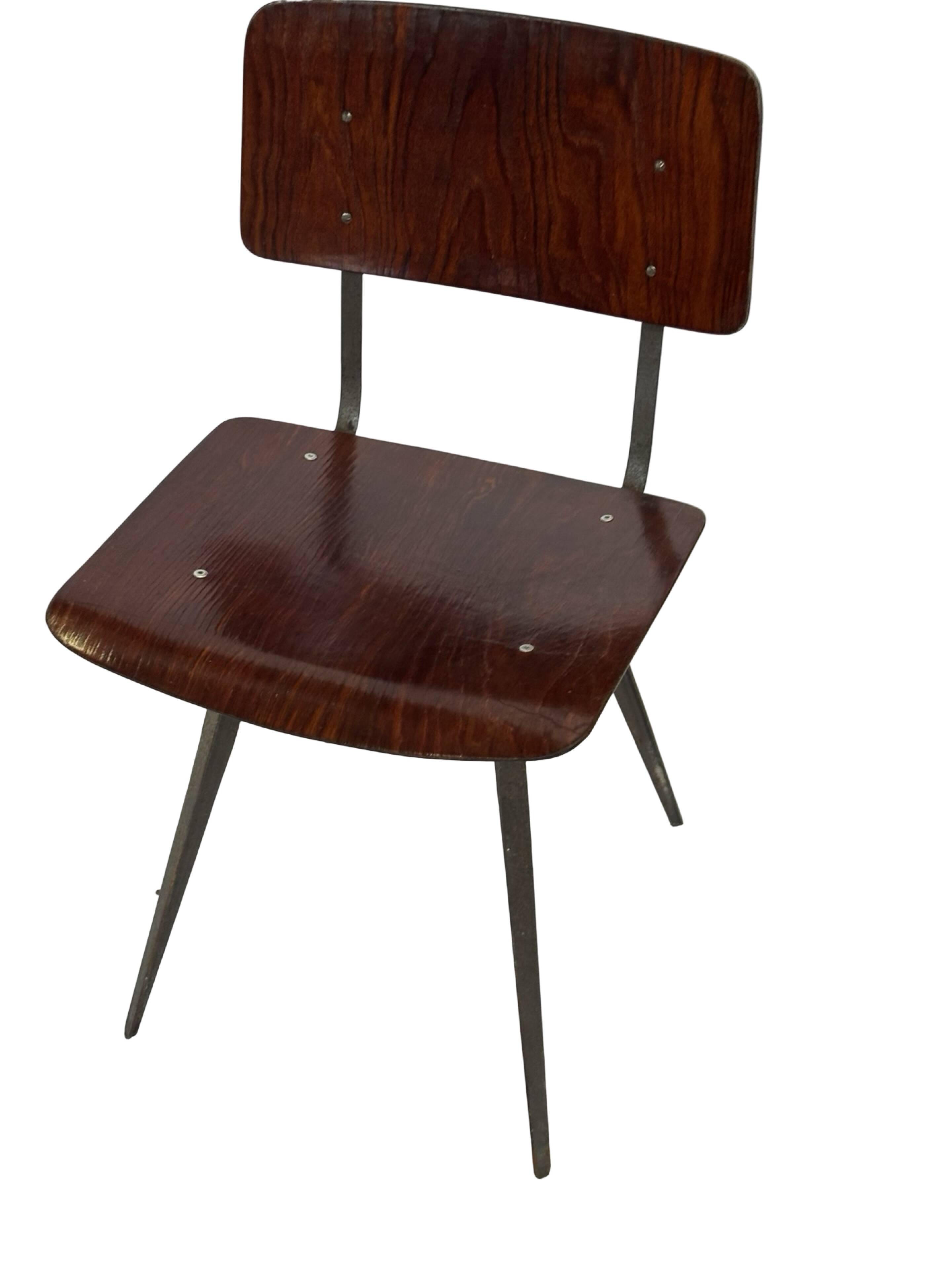 Vintage School Chair Marko Holland Design 1960s - the Netherlands