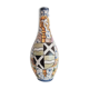 Italian ceramic vase decoration coat of arms and fruits