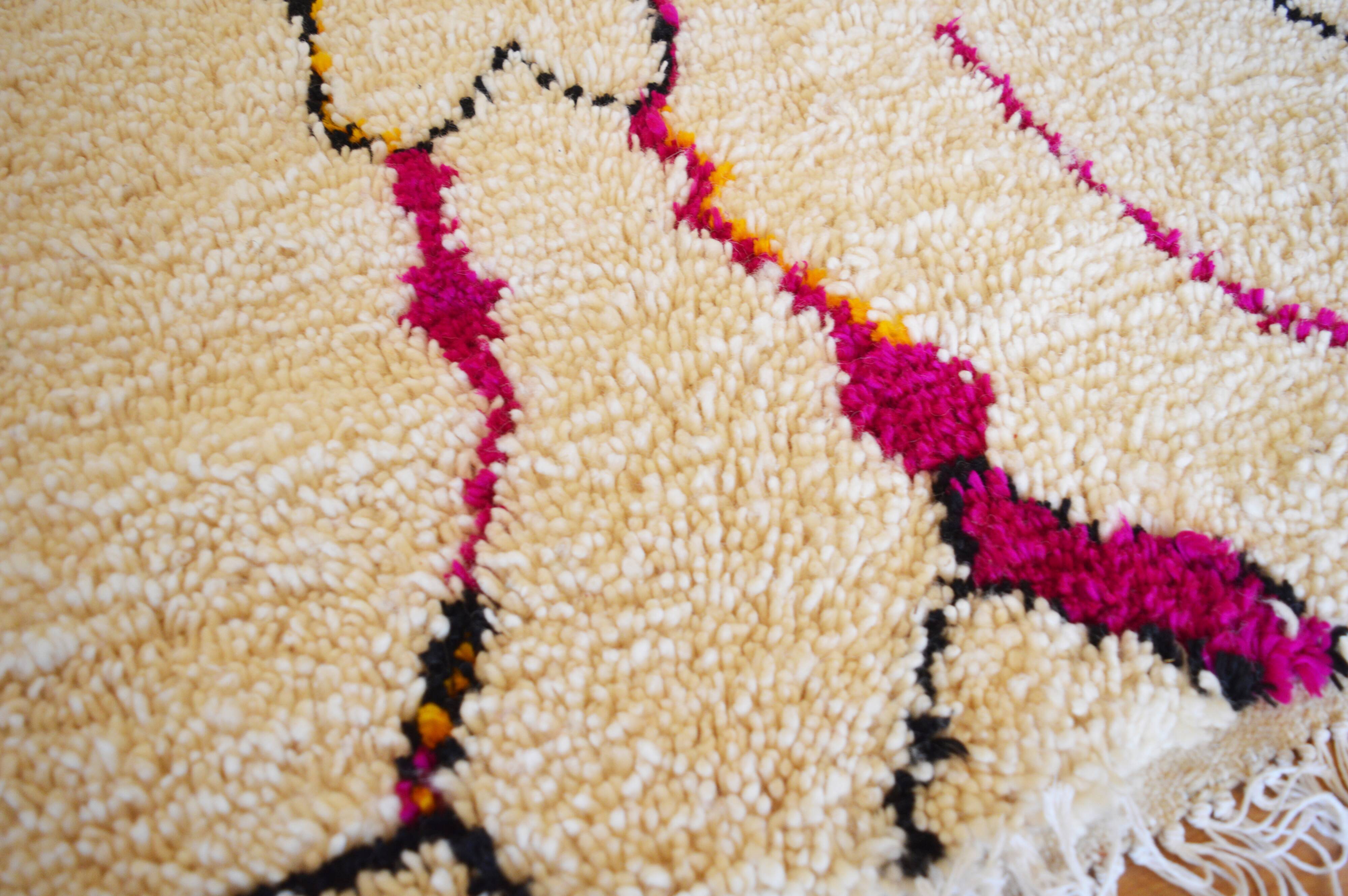 Moroccan berber carpet 245x145cm