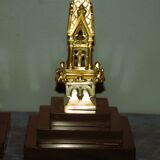 Rare pair of 19th century bronze candlesticks