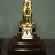 Rare pair of 19th century bronze candlesticks
