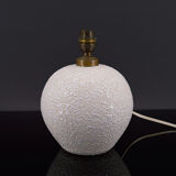 White ceramic lamp Besnard style, circa 1930