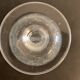 9 Riom blown and bubbled foot glasses