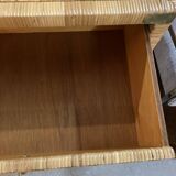 Mid-Century Modern Dresser, Rattan