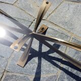 Rare table basse ovale de michel mangematin