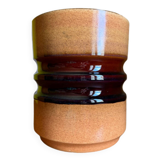 Cache pot céramique Digoin années 70