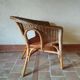 Rattan armchair