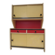 Old toy, vintage kitchen buffet