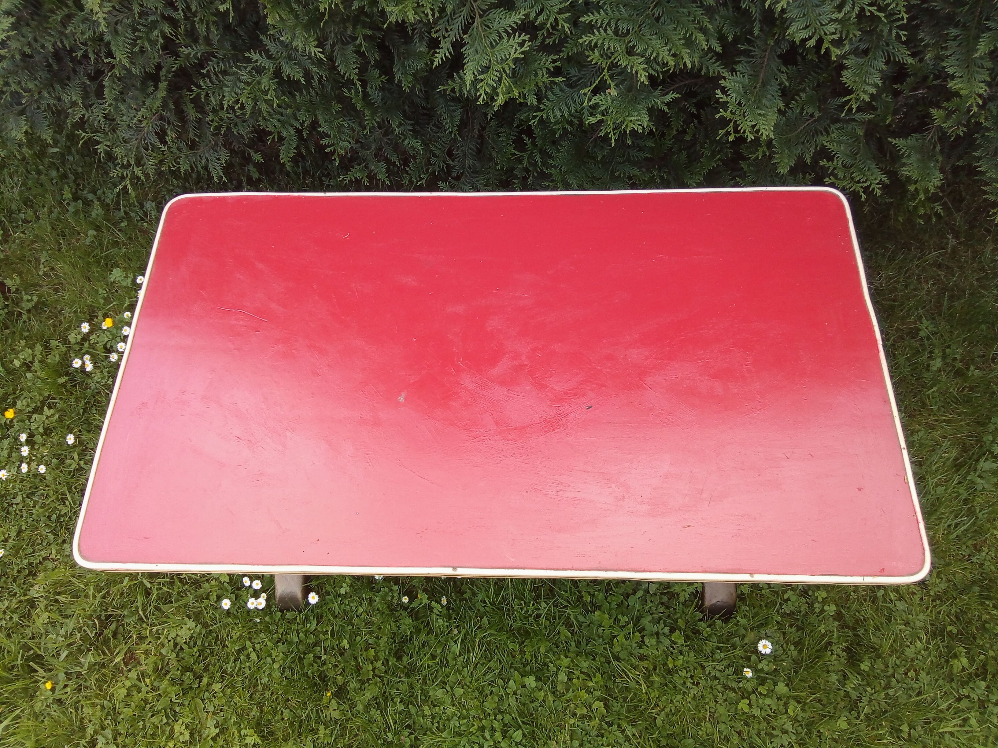 Table de bistrot année 1950 entièrement rénovée