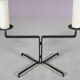 1950s Large brutalist candle holder from the Netherlands
