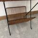 Wicker magazine rack