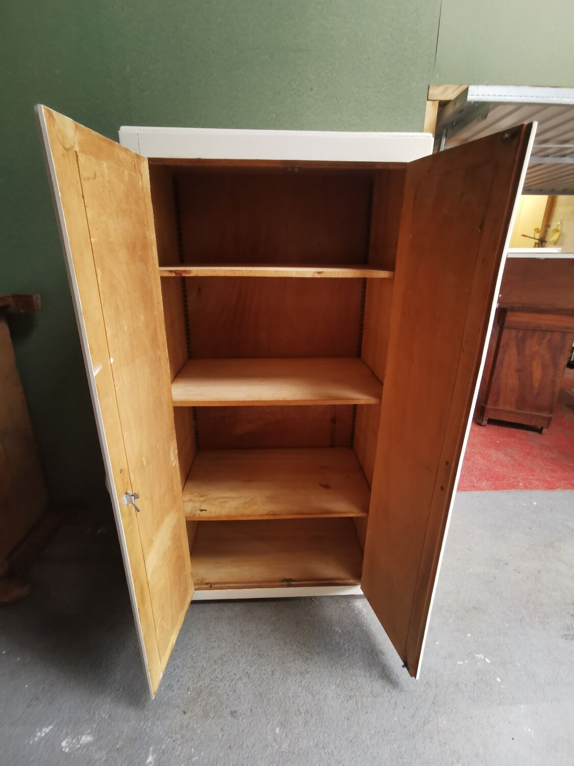 Vintage white cabinet