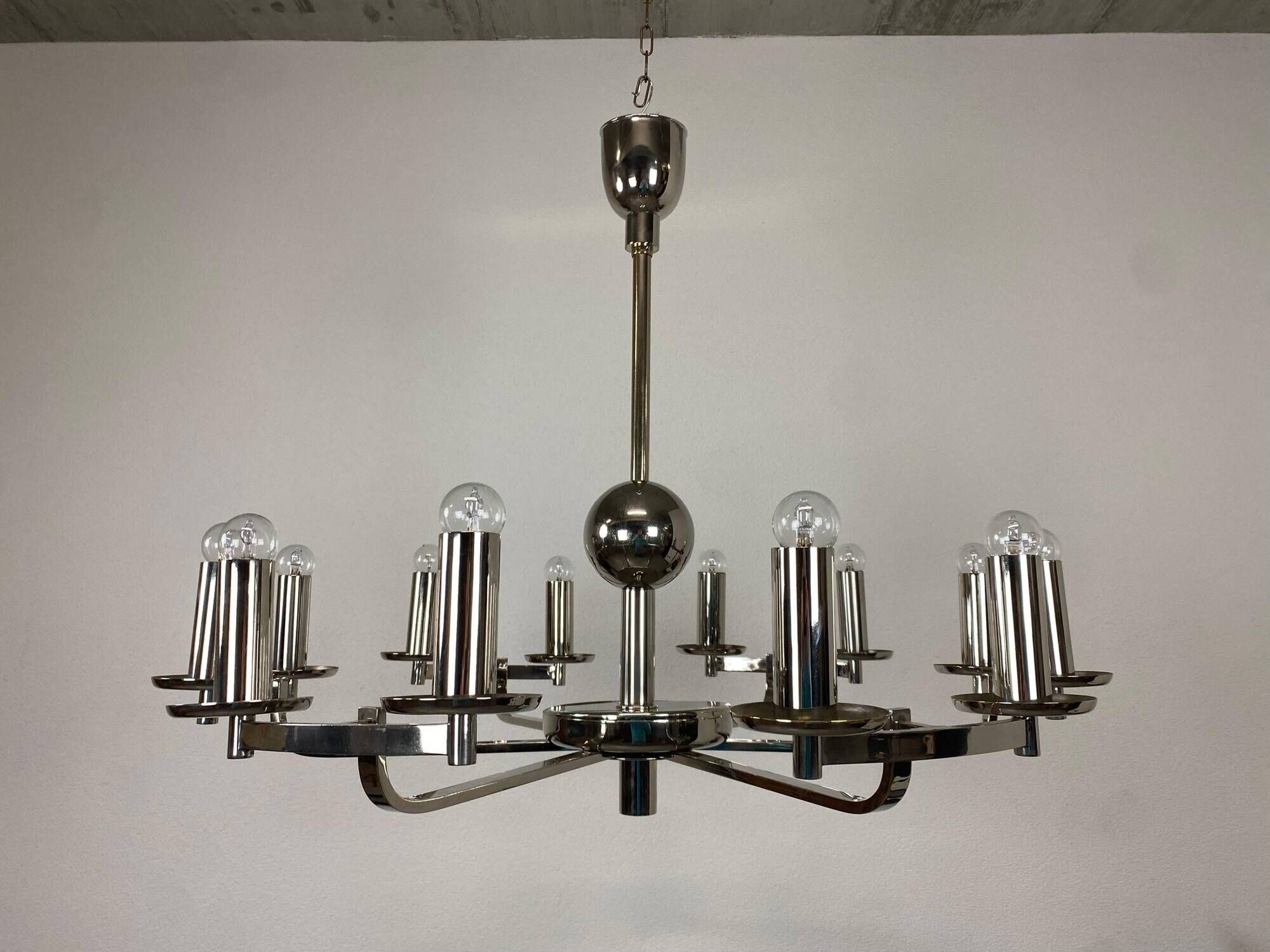 Lustre et 2 appliques Bauhaus