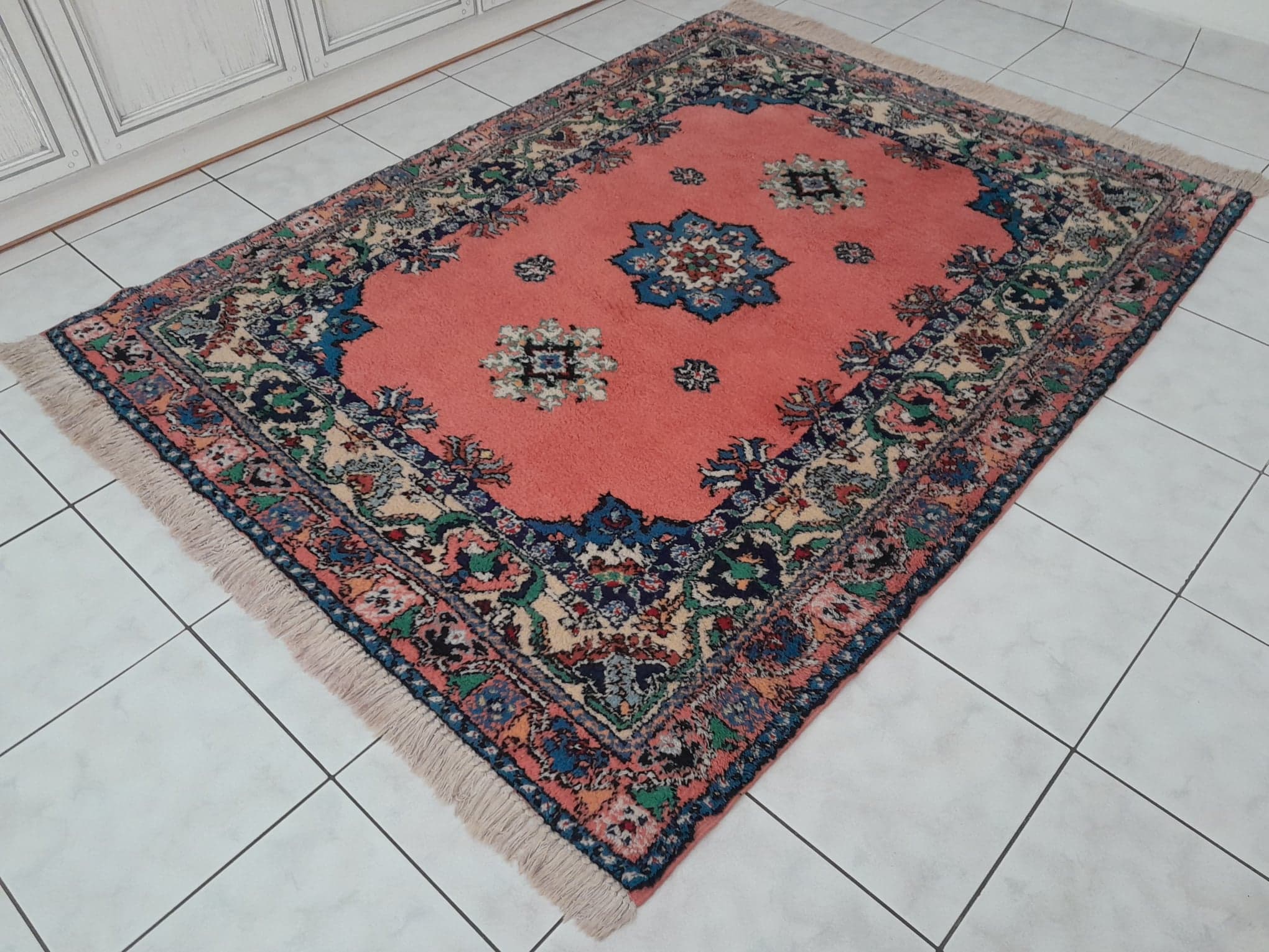 Berber rug Rabat handmade 200x151cm