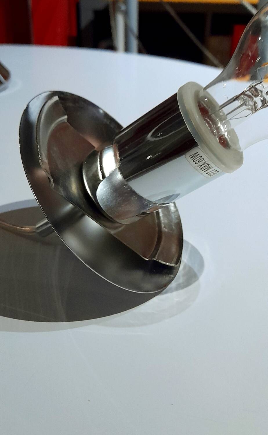 Glass globe pendant light