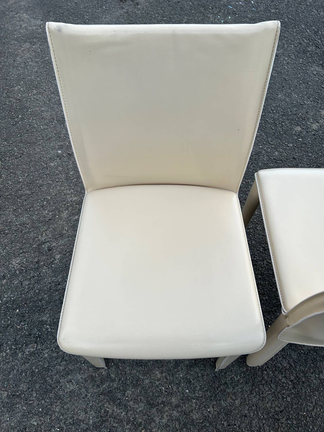 Set of 4 Italian chairs Arper Italy