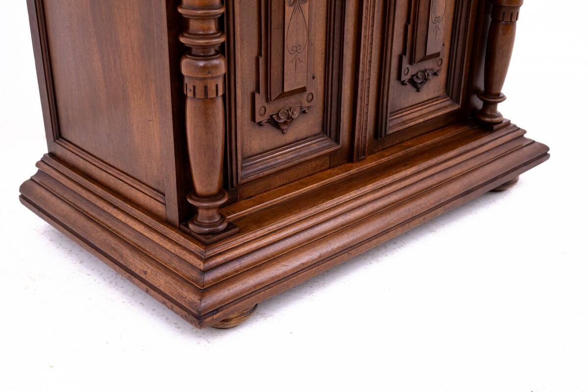 Eclectic chest of drawers, France, circa 1890. After renovation.