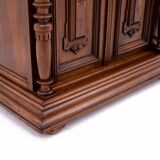 Eclectic chest of drawers, France, circa 1890. After renovation.