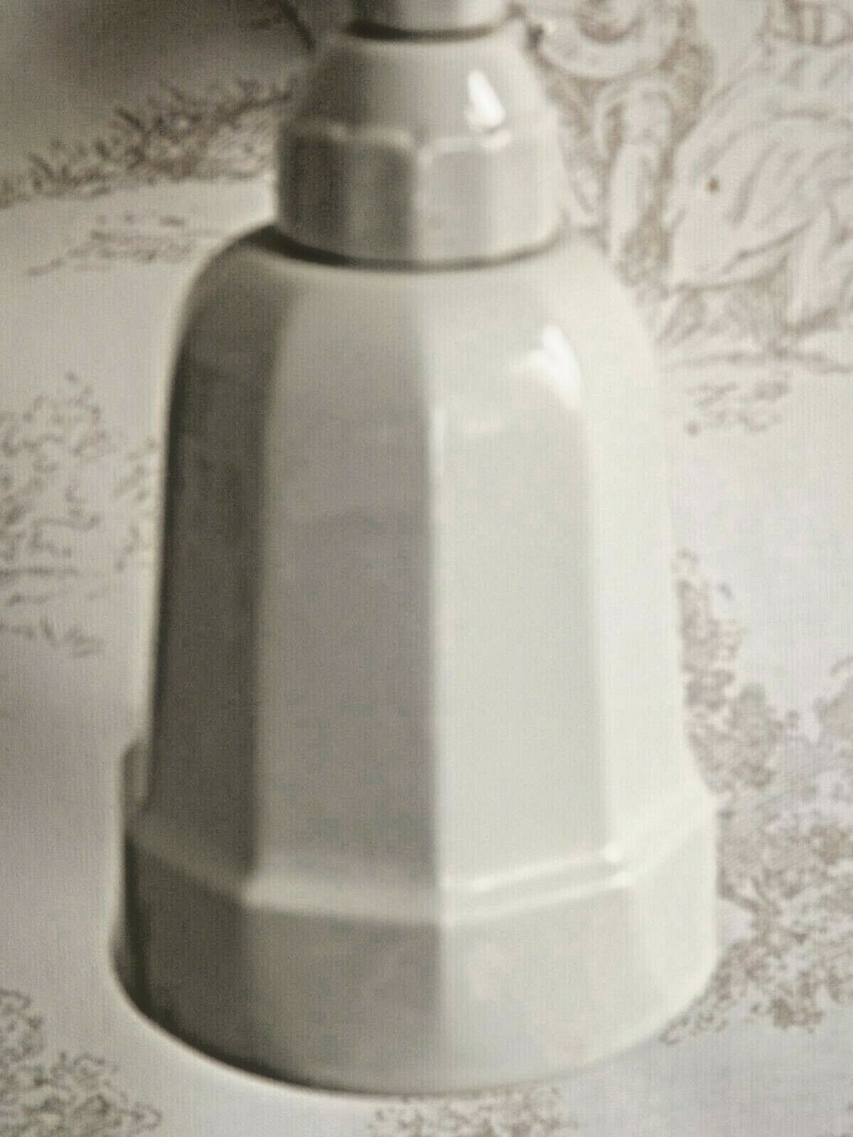 Français antique art déco style porcelaine blanche applique murale simple et ombre