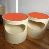 Two Studio Artemide Milano bedside tables