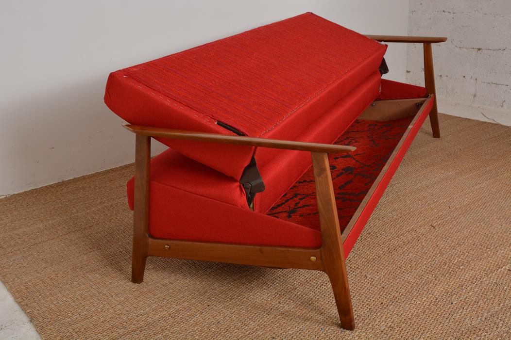 Scandinavian sofa bed dating from the 60s
