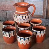 Pitcher and its 6 cups