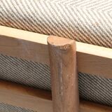 Hans J. Wegner 4-seater sofa, model GE-236/4, oak