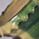 Old flower pot planter glazed terracotta cache pot
