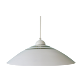 White hanging lamp "Danalight" Denmark 1975