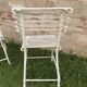 Chaises de jardin d'Arras