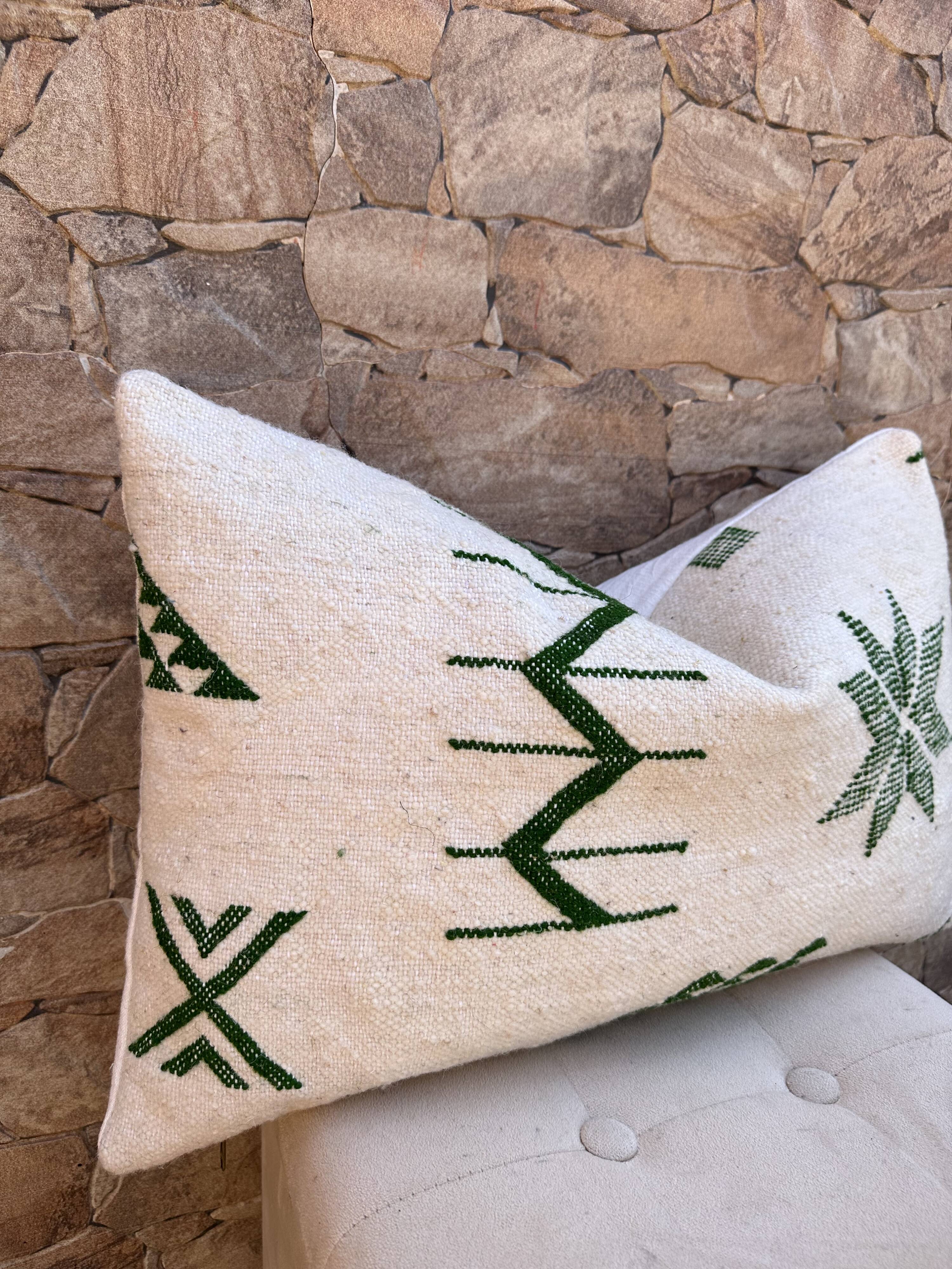 Coussin de sol marocain, coussins décoratifs, ottoman marocain vintage