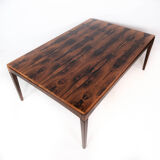 Table basse en palissandre de design danois des années 1960