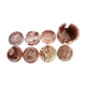 Set de 7 sous-verres en onyx