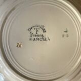 Set of 3 Badonviller flat plates