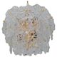 Glass Chandelier Kinkeldey, 1970s