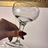 11 coupes à champagne anciennes