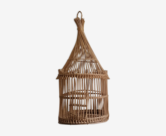 Cage en rotin