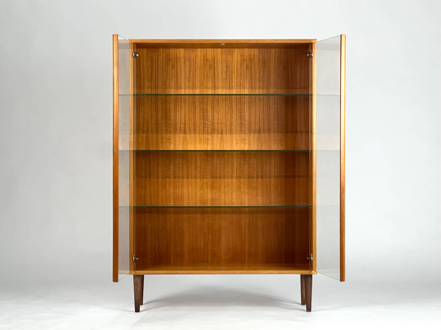 Buffet haut vintage en teck, design années 60/70
