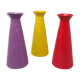 Ensemble de 3 vases en céramique. fabriqué en Italie dans les années 80