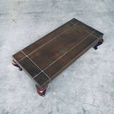 Brass coffee table, France, 1960s