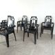 Boston Chairs by Pierre Paulin for Henry Massonnet, 1988, Set of 6