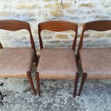 Scandinavian teak chairs