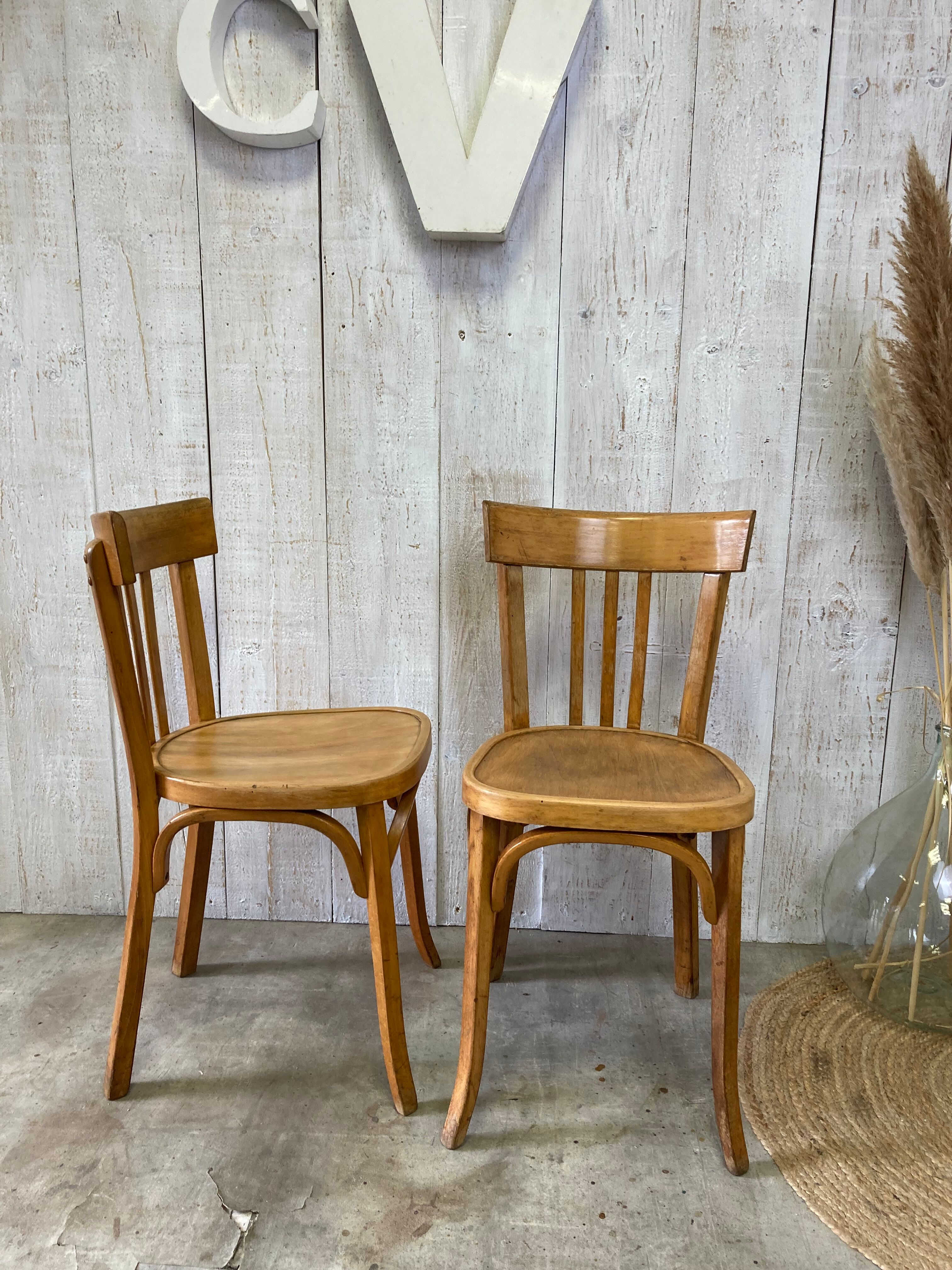Paire chaises Baumann