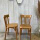 Paire chaises Baumann
