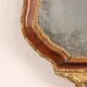 Neoclassical antique mirror in walnut, Italy, 18th century.