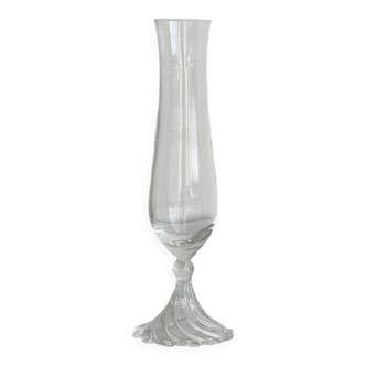 Fine glass soliflore vase