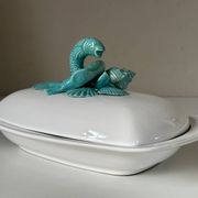 Vintage signed fish dish from the 60s and 70s